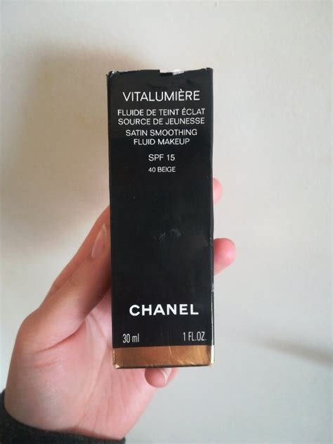 vitalumiere aqua chanel 40 beige|Chanel vitalumiere tawny beige.